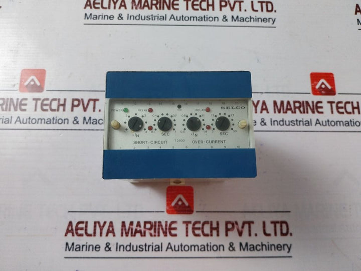 Selco T2500-08 3-phase Short Circuit Over Current Relay