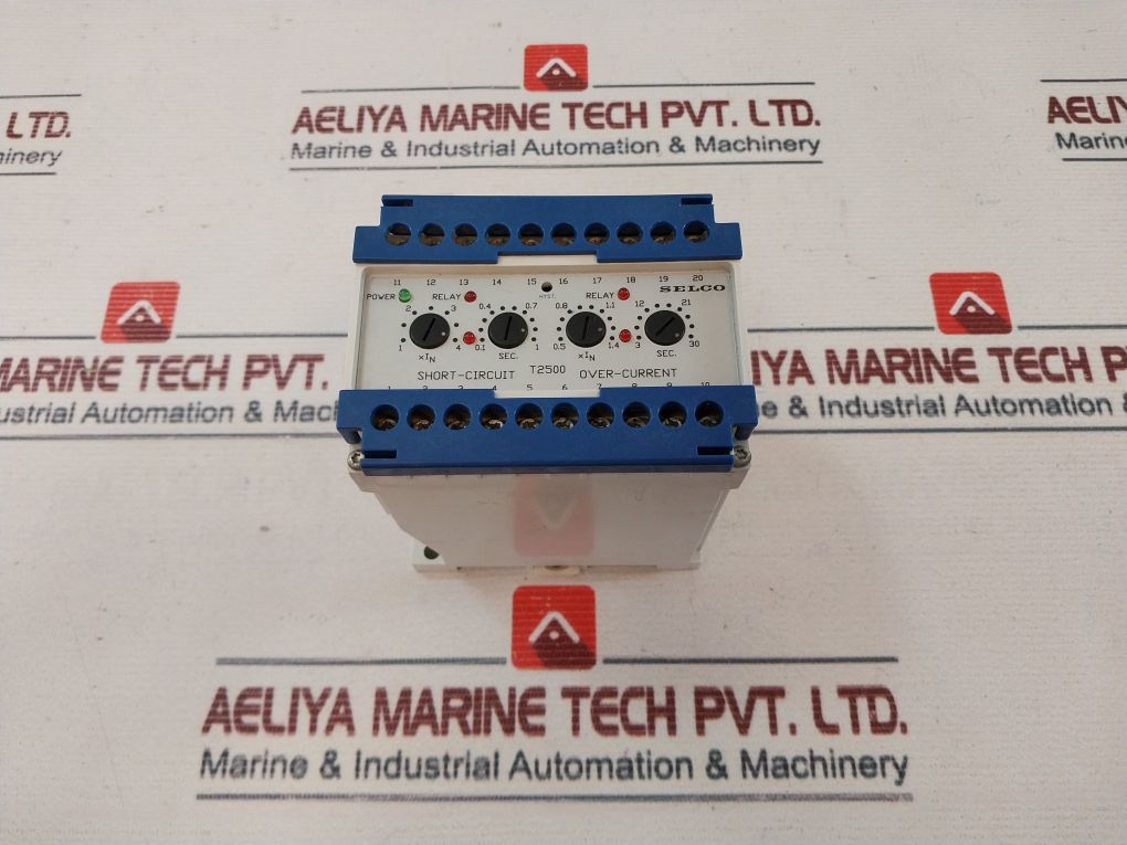 Selco T2500-30 3 Phase Short Circuit Current Relay