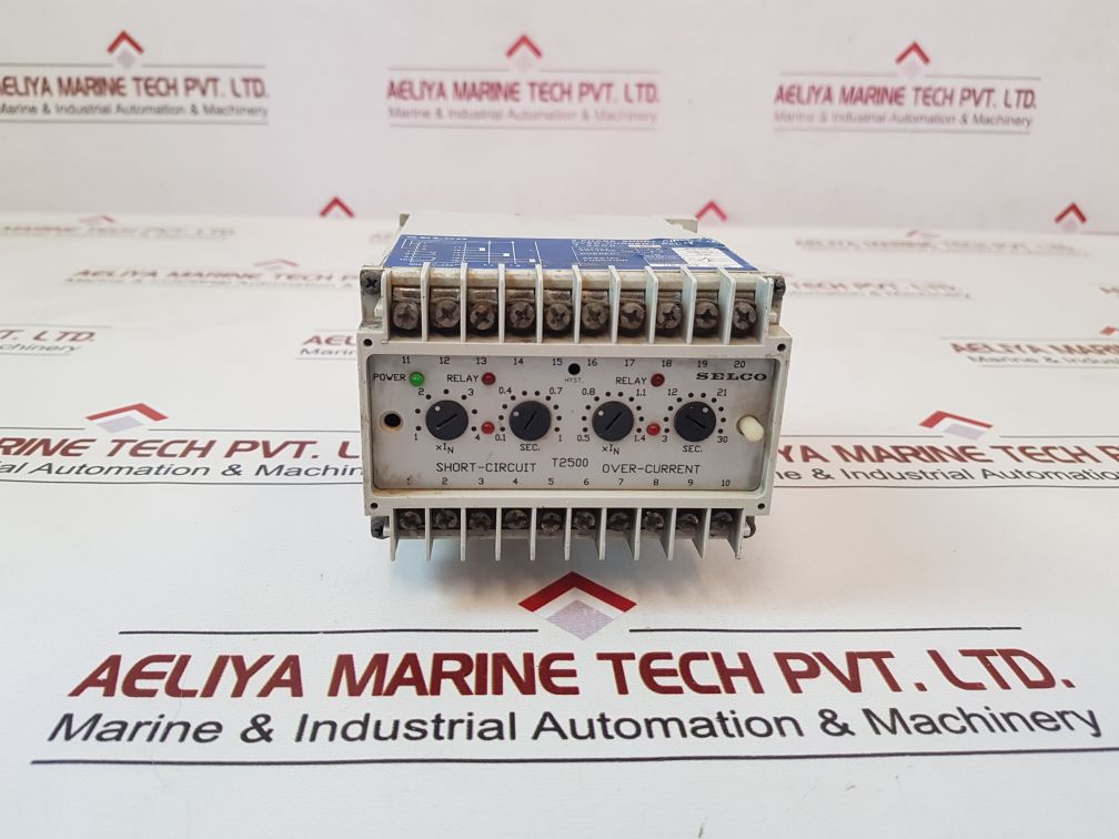 Selco T2500-05 3-phase Short-circuit Over-current Relay