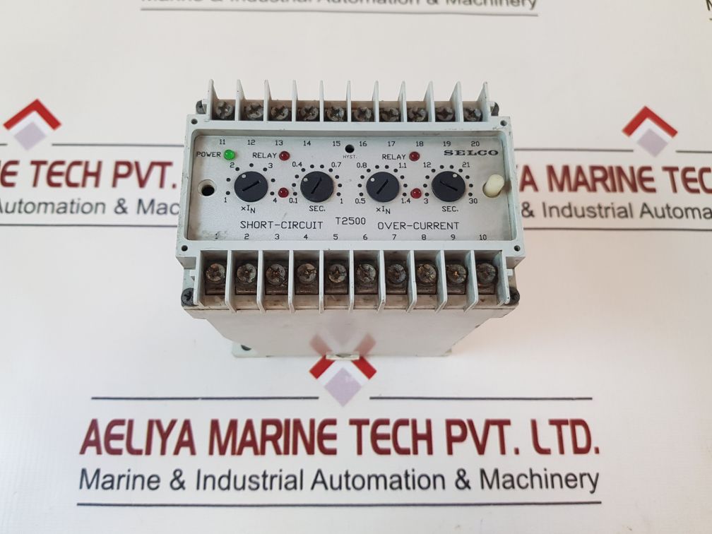 Selco T2500-05 3-phase Short-circuit Over-current Relay