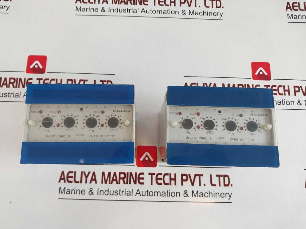 Selco T2500 3-phase Short-circuit Over-current Relay T2500-12