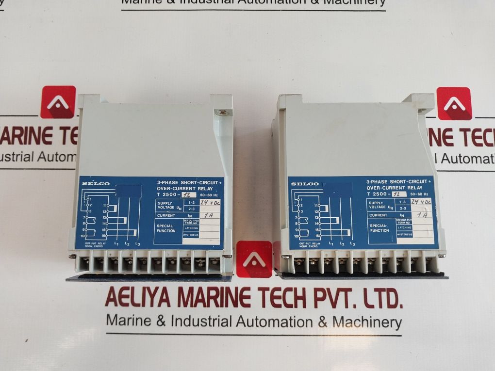 Selco T2500 3-phase Short-circuit Over-current Relay T2500-12