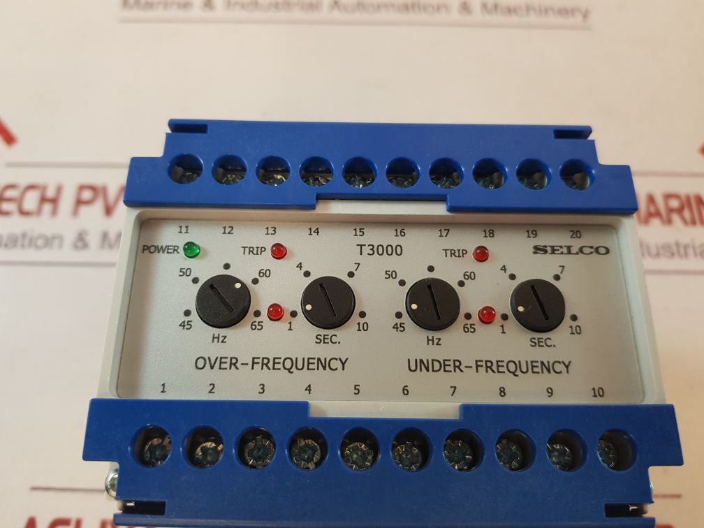 Selco t3000.0020 frequency relay