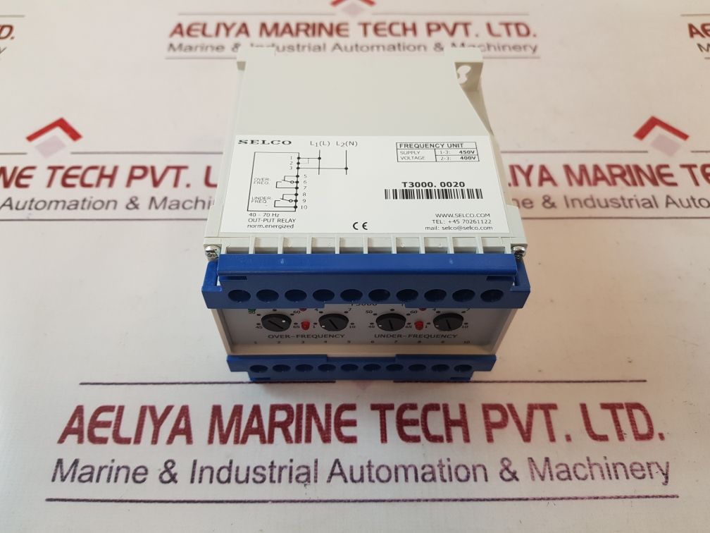 Selco t3000.0020 frequency relay