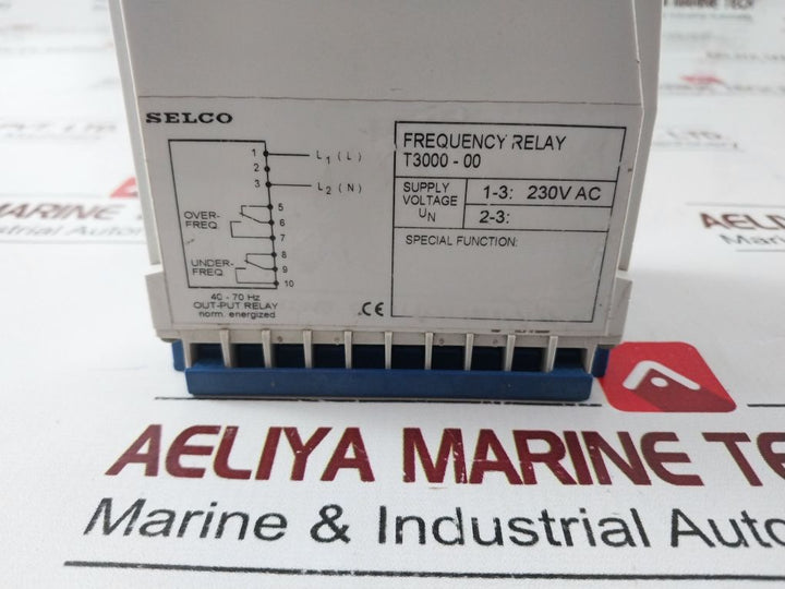 Selco T3000 Frequency Relay T3000-00