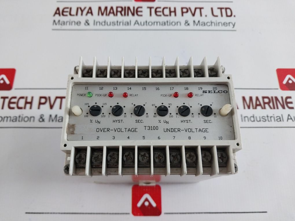 Selco T3100-00 Voltage Relay T3100