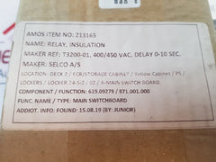 Selco t3200-01 insulation monitor 