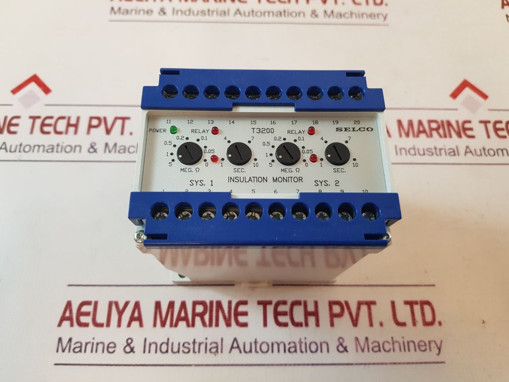 Selco t3200-01 insulation monitor 