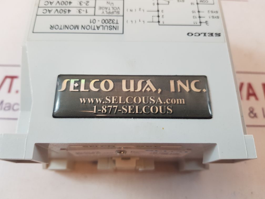 Selco t3200-01 insulation monitor 