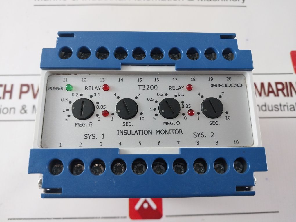 Selco T3200 Insulation Monitor T3200-01