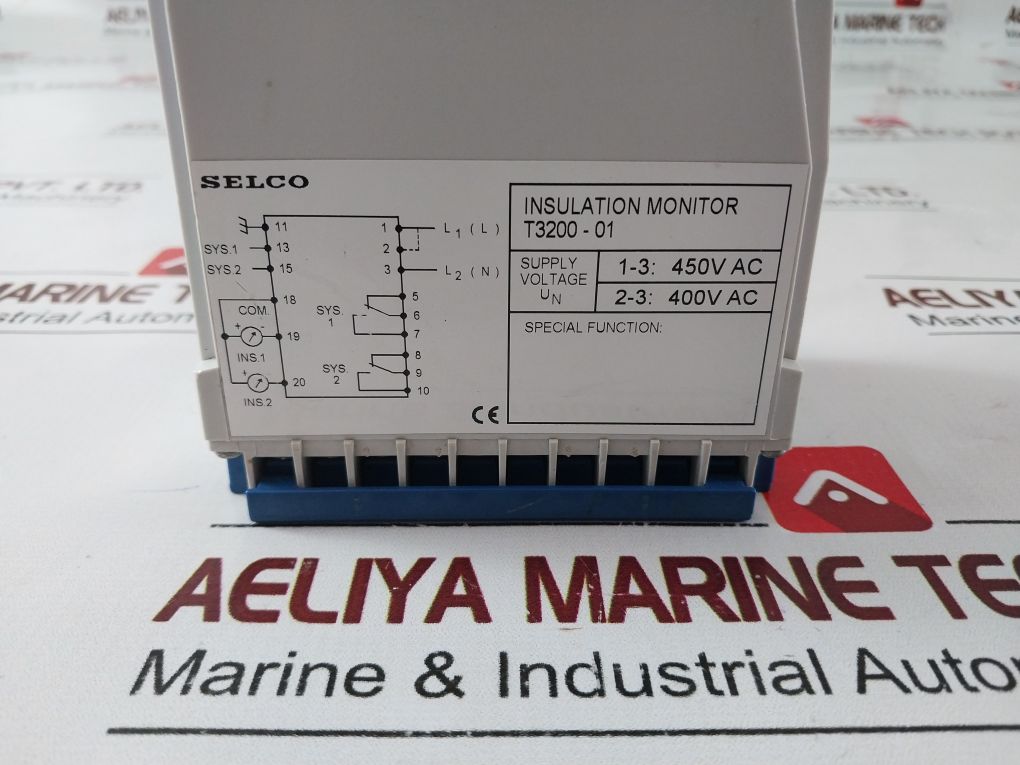 Selco T3200 Insulation Monitor T3200-01