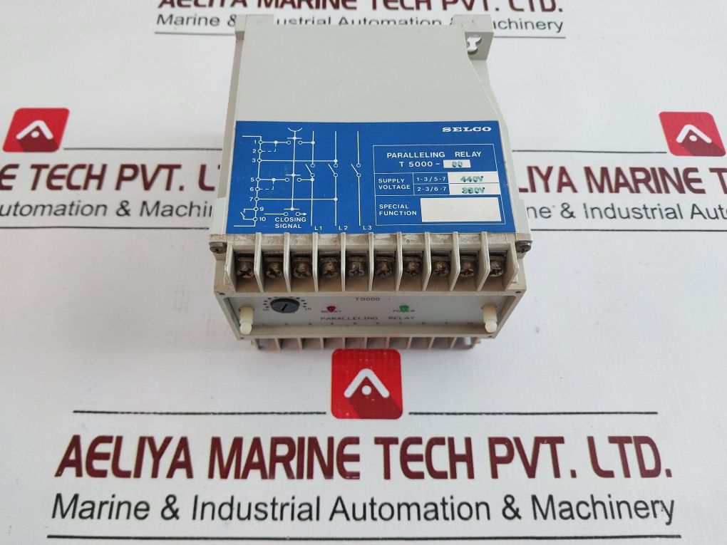 Selco T5000-00 Paralleling Relay T5000