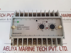 Selco T 2200 3-phase Over-current Relay T 2200-08