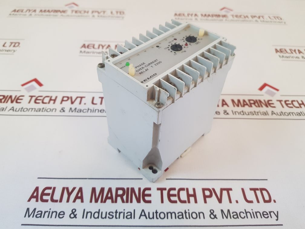Selco T 2200 3-phase Over-current Relay T 2200-08