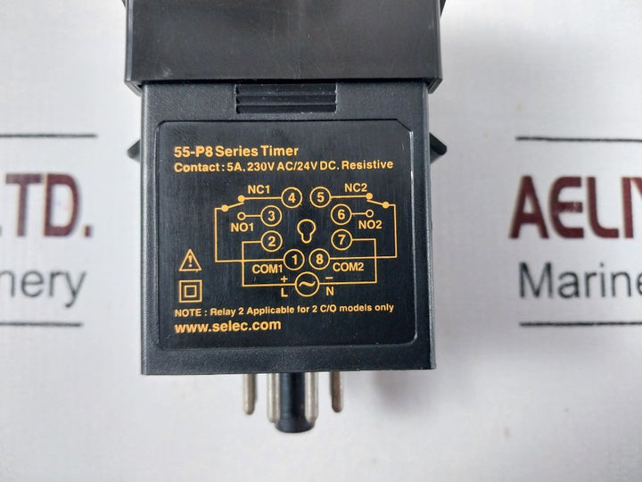 Selec 55-p8 Series Timer 55Xu-p