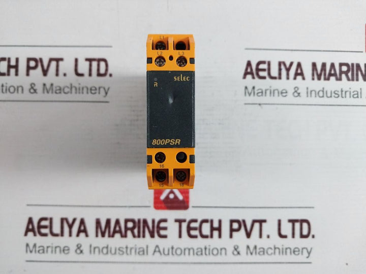 Selec 800Psr Phase Sequence Relay 250V Ac,50/60Hz