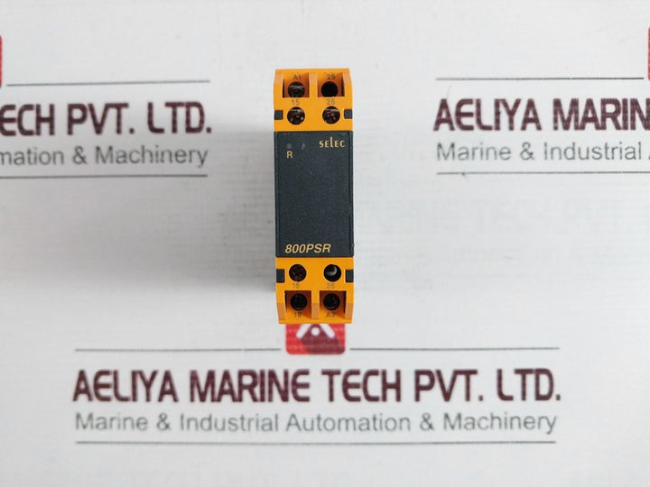 Selec 800Psr Phase Sequence Control Relay