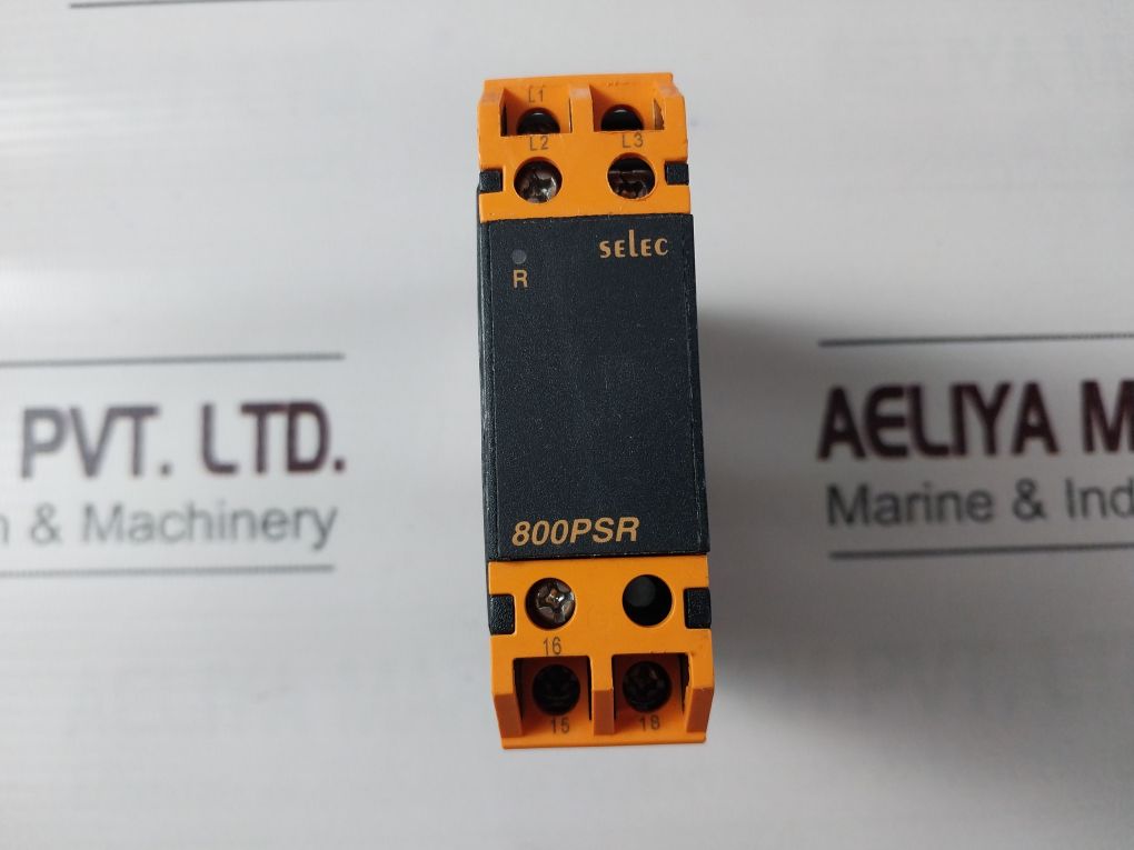 Selec 800Psr Phase Sequence Relay 280 To 520 Vac