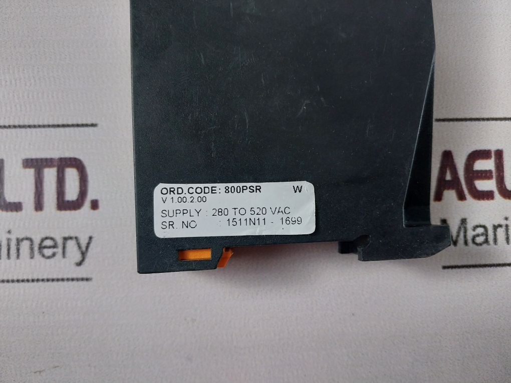 Selec 800Psr Phase Sequence Relay 280 To 520 Vac