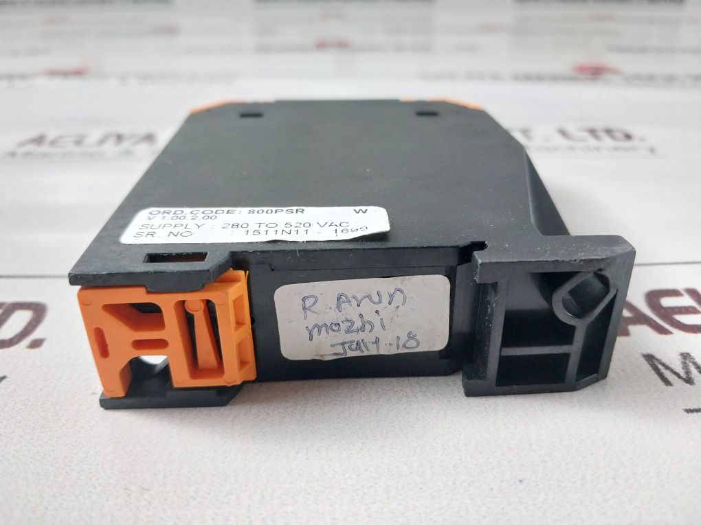 Selec 800Psr Phase Sequence Relay 280 To 520 Vac