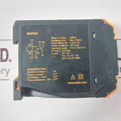 Selec 800Psr Phase Sequence Relay 280 To 520 Vac V1.00.2.00