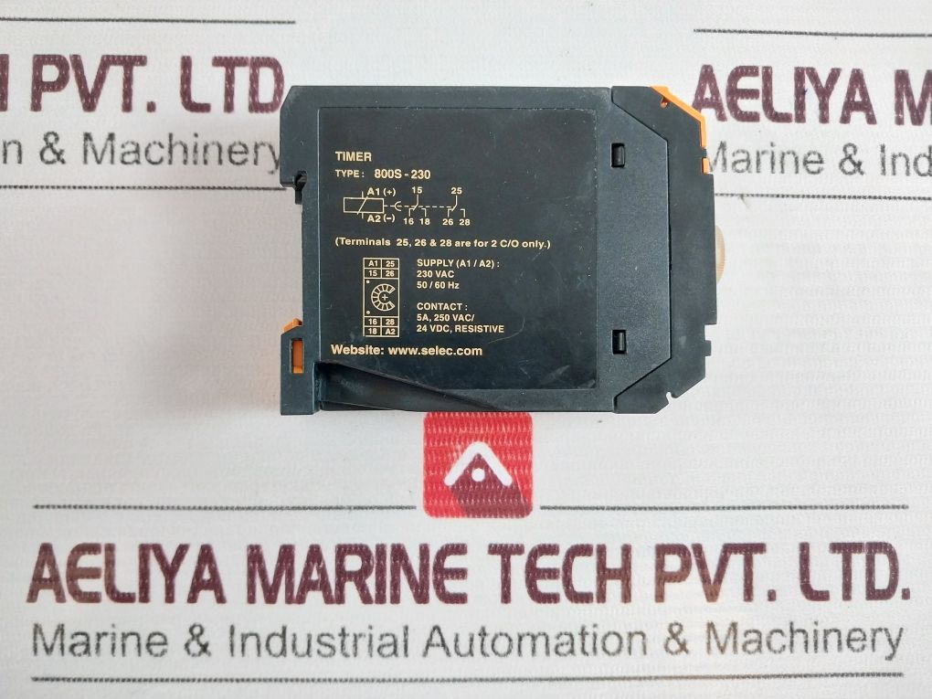 Selec 800S-1-on-60S Timer 230Vac
