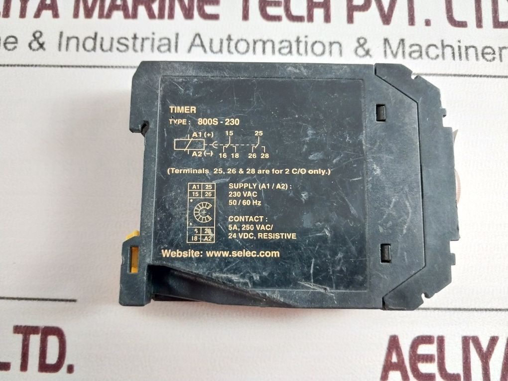 Selec 800S-230 Timer 0-60