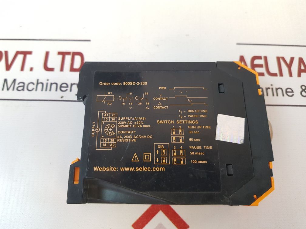 Selec 800Sd-2-230 Function Timer