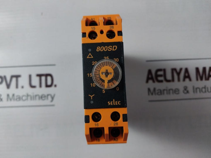 Selec 800Sd-2-230 Function Timer 230 Vac