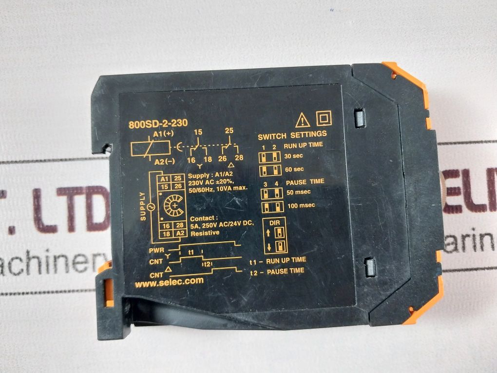 Selec 800Sd-2-230 Function Timer 