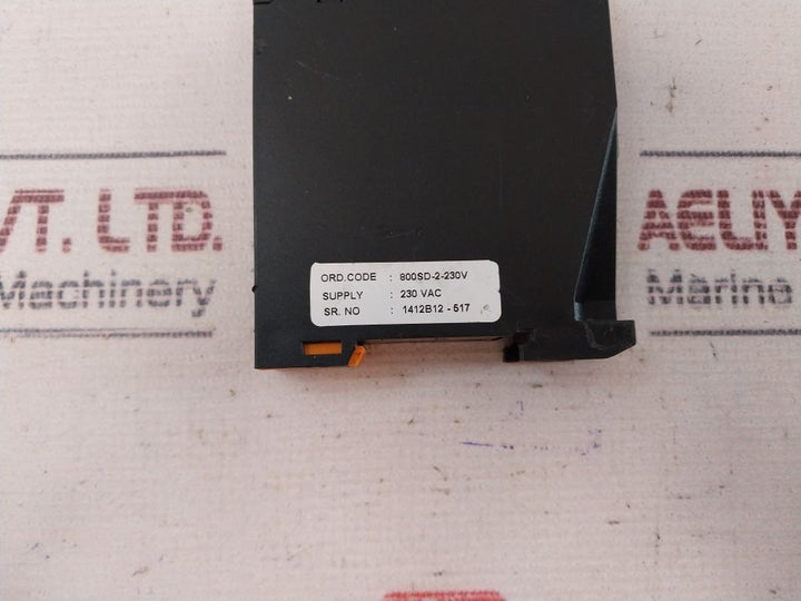 Selec 800Sd-2-230V Din Rail Star Delta Timer 230V Ac