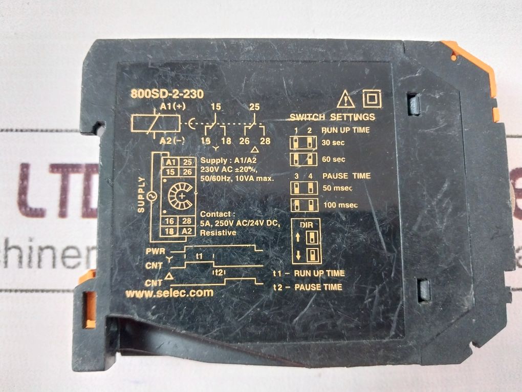 Selec 800Sd Timer 800Sd-2-230