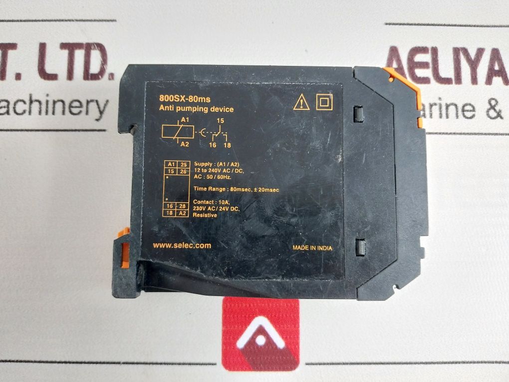 Selec 800Sx Anti Pumping Device 800Sx-80Ms