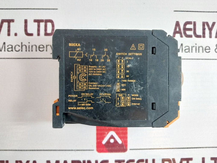 Selec 800Xa Switch 5A, 250 Vac/24 Vdc
