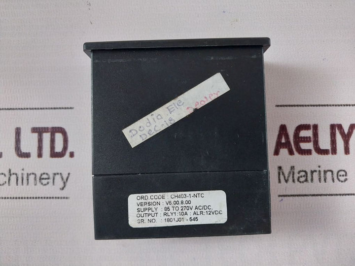 Selec Ch403-1-ntc Cooling Controller With 3 Digit Display 