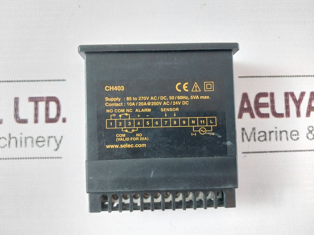 Selec Ch403-1-ntc Cooling Controller With 3 Digit Display 
