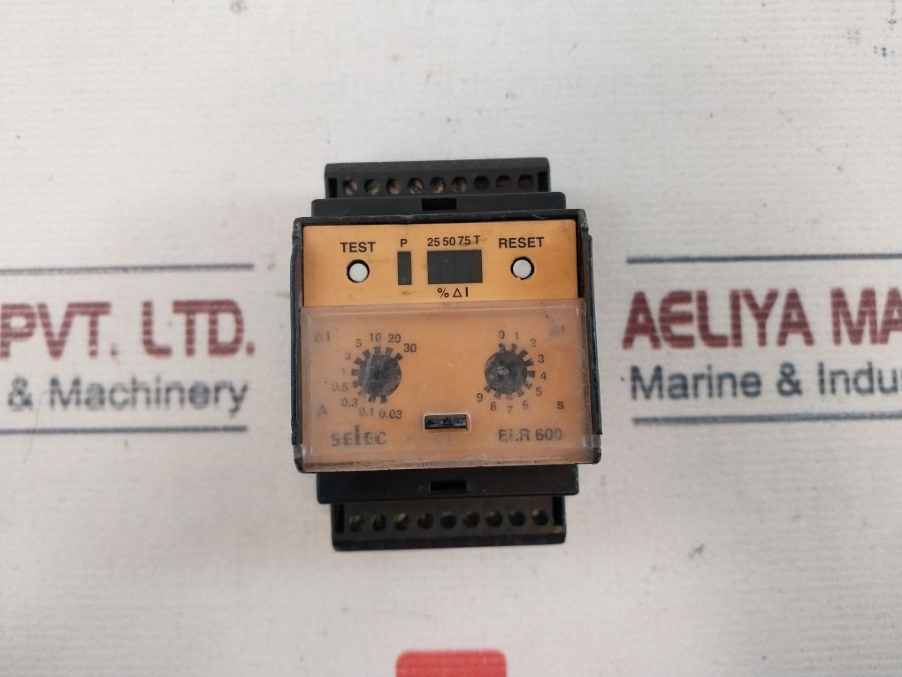 Selec Elr 600 Current Protection Relay