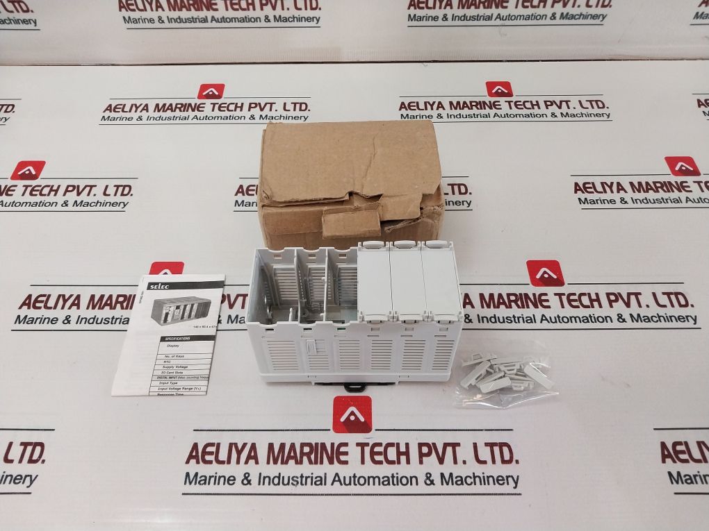 Selec Fl-rl-bs-6-sc11A Flexys Rail Base Card Rack 24V Dc