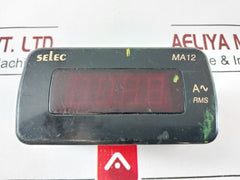 Selec Ma12 Aux.Supply Digital Ampere Meter