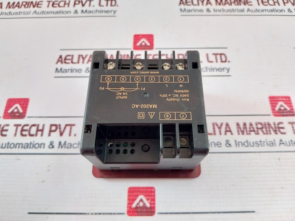 Selec Ma202 Digital Ammeter 240V Ac 50/60Hz