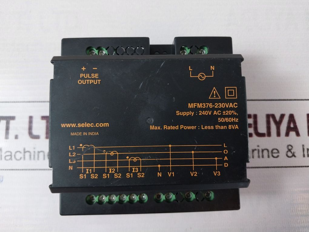 Selec Mfm376 Module Power Supply 240V Ac