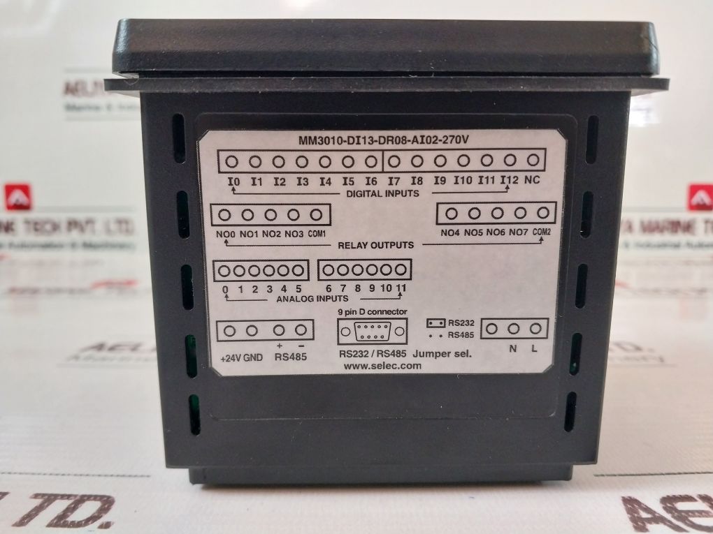 Selec Mm3010A-di13-dr08-ai02-270V Programmable Logic Controller