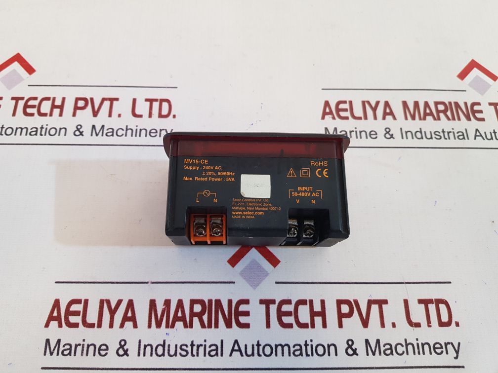 Selec Mv15-ce Digital Voltmeter