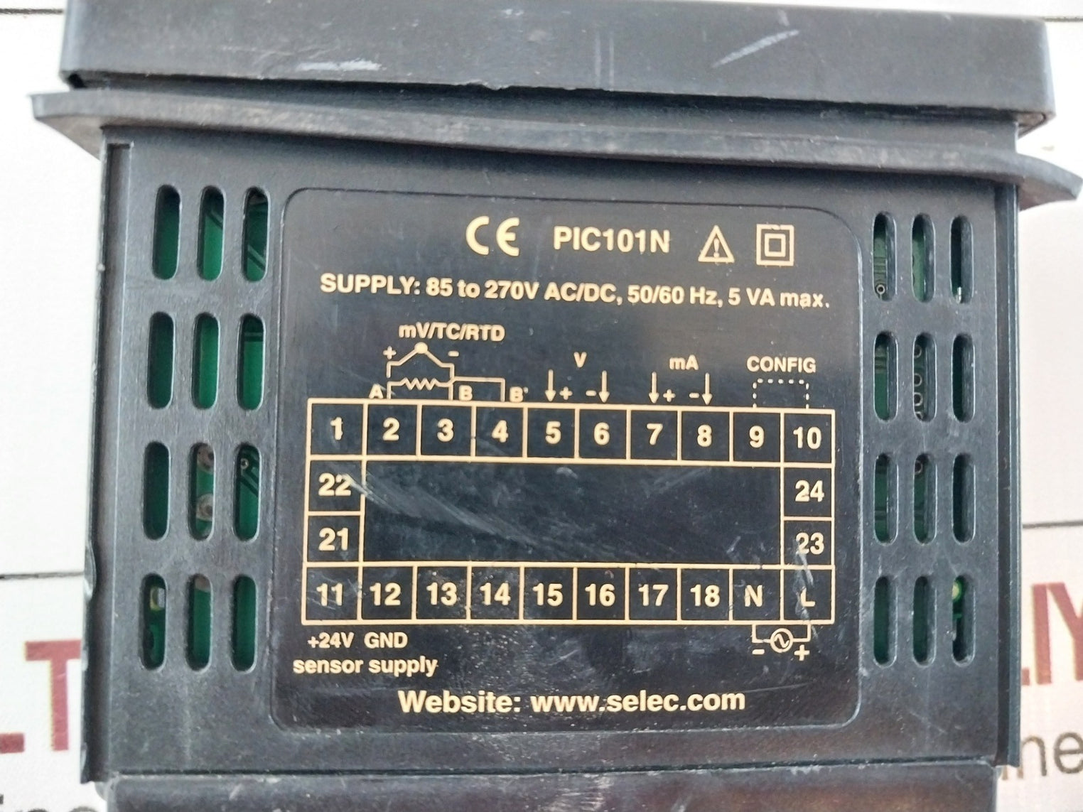 Selec Pic101-n Process Indicator Pic101