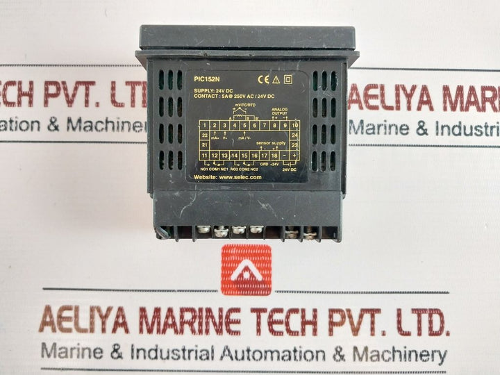 Selec Pic152N Process Indicator 24V Dc