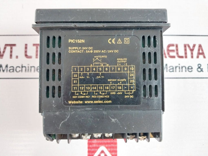 Selec Pic152N Process Indicator 24V Dc