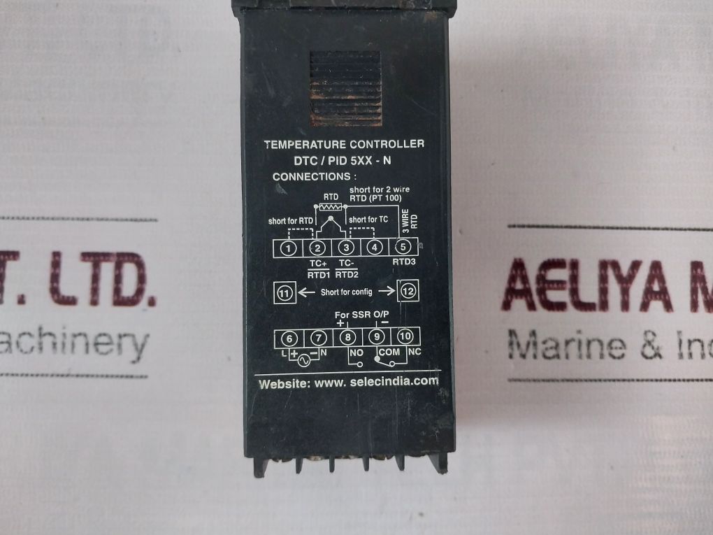 Selec Pid 513-n Temperature Controller 90 To 270Vac/Dc