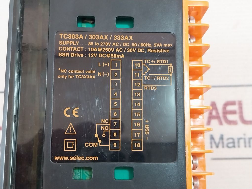 Selec Tc303 Temperature Controller 10A