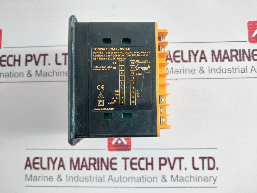 Selec Tc303Ax Temperature Controller Single Display