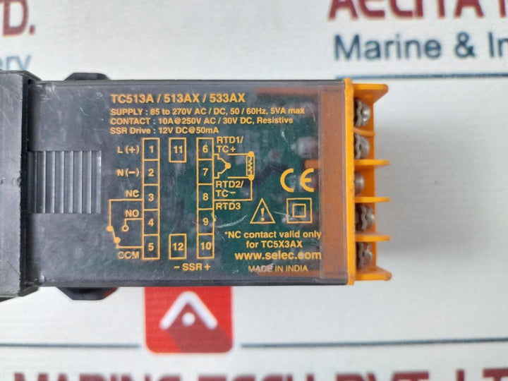 Selec Tc513Bx Digital Temperature Controller